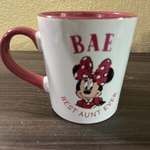Disney  Minnie Mouse “Best Aunt Ever  mug/cup
